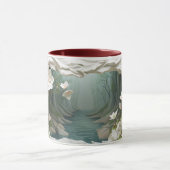 Enchanted Forest River Ceramic Coffee Mok ☕ (Midden)