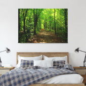 Enchanted Forest Road 5 Canvas Afdruk (Insitu (Slaapkamer))