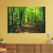 Enchanted Forest Road 5 Canvas Afdruk (Insitu (Woonkamer))