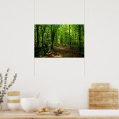 Enchanted Forest Road 5 Poster (Keuken)