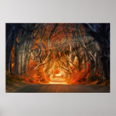 Enchanted Forest Road Poster (Voorkant)