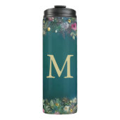 Enchanted Forest Roos Greenery Fairy Woodland Chic Thermosbeker (Voorkant)