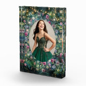 Enchanted Forest Roos Greenery Woodland Fairy Fotoblokken (Rechts)