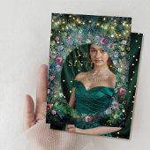 Enchanted Forest Rozen Lijst Woodland Sweet 16 Acryl Uitnodigingen