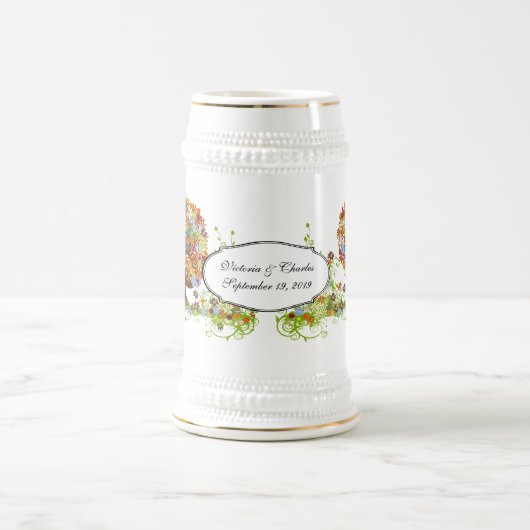 Enchanted Forest Side Branch Wedding Bierpul (Center)