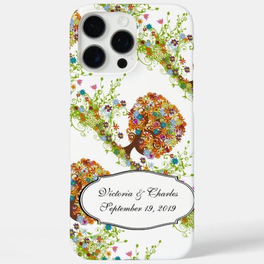 Enchanted Forest Side Branch Wedding Case-Mate iPhone Case (Achterkant)