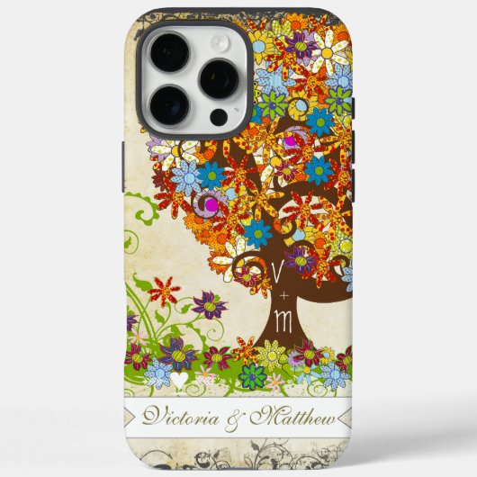 Enchanted Forest Side Branch Wedding Case-Mate iPhone Case (Achterkant)