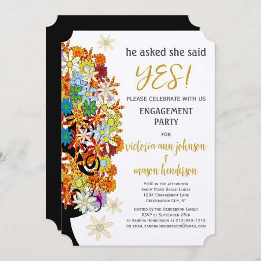 Enchanted Forest Side Branch Wedding Invitations Kaart (Voorkant / Achterkant)