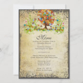 Enchanted Forest Side Branch Wedding Invitations Kaart (Voorkant)
