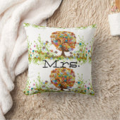 Enchanted Forest Side Branch Wedding Kussen (Deken)