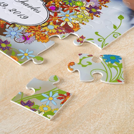 Enchanted Forest Side Branch Wedding Legpuzzel (Zijkant)