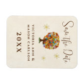 Enchanted Forest Side Branch Wedding Magneet (Horizontaal)