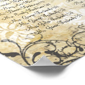 Enchanted Forest Side Branch Wedding Poster (Hoek)