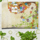 Enchanted Forest Side Branch Wedding Theedoek (Gevouwen)