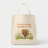 Enchanted Forest Side Branch Wedding Tote Bag (Voorkant)