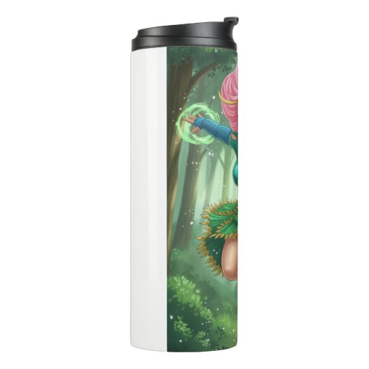 Enchanted Forest Sprint – Anime Fantasy Character  Thermosbeker (Gedraaid links)