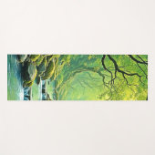 Enchanted Forest Stream-ontwerp Yogamat (Voorkant (horizontaal))