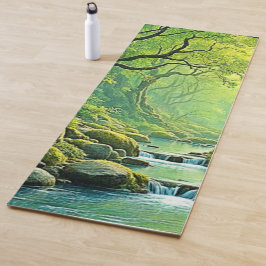 Enchanted Forest Stream-ontwerp Yogamat