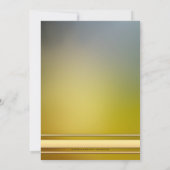 Enchanted Forest String Lights Wedding Invitation Kaart (Achterkant)