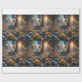 Enchanted Forest Sunrise mat inpakpapier (Vlak)