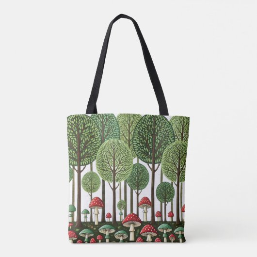 Enchanted Forest Tote Bag (Achterkant)