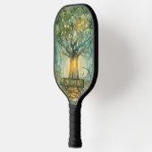 Enchanted Forest Tree Of Lights Personalized Pickleball Paddle (Links)