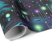 Enchanted Forest Tree-patroon Cadeaupapier (Rol Hoek)