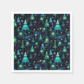 Enchanted Forest Tree-patroon Servet (Voorkant)