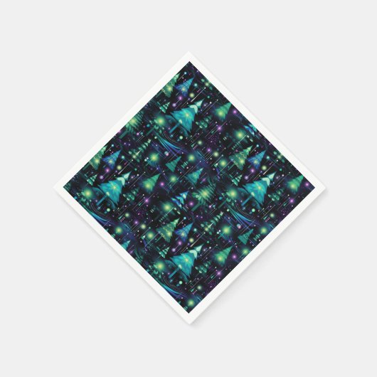 Enchanted Forest Tree-patroon Servet (Hoek)