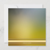 Enchanted Forest Trees String Lights Wedding Kaart (Achterkant)