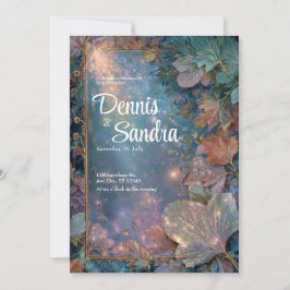 Enchanted Forest Twilight Wedding Kaart