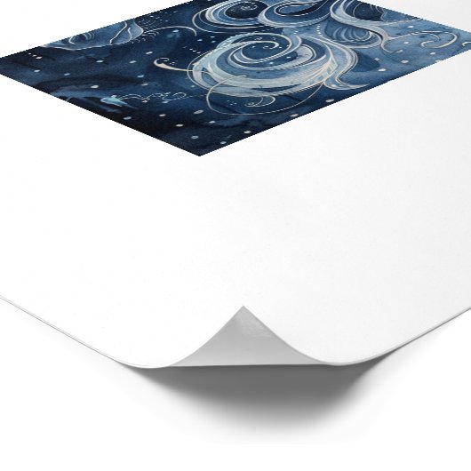 Enchanted Forest Unicorn Poster (Hoek)