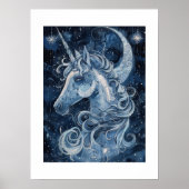Enchanted Forest Unicorn Poster (Voorkant)