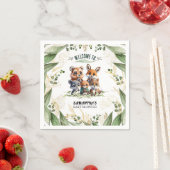 Enchanted Forest: Vieren van Baby servetten (Insitu)