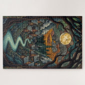 Enchanted Forest Village Jigsaw Puzzle  Legpuzzel (Horizontaal)