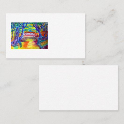 ENCHANTED FOREST VISITEKAARTJE (Voorkant / Achterkant)