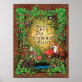 Enchanted Forest Wall Decor Poster (Voorkant)
