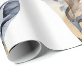 Enchanted Forest Waterverf Collage Cadeaupapier (Rol Hoek)