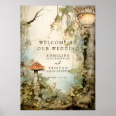 Enchanted Forest Wedding Poster (Voorkant)