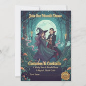 Enchanted Forest Witchy Brew Costumes & Cocktails  Kaart (Achterkant)