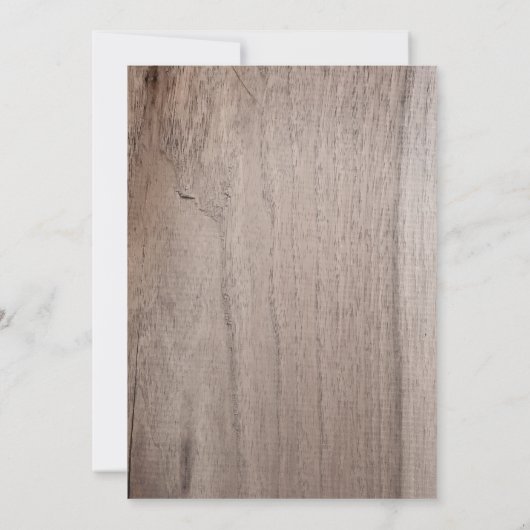 Enchanted Forest Woodland Animals 1e verjaardag Kaart (Achterkant)