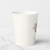 Enchanted Forest Woodland Animals Verjaardagscrème Papieren Bekers (Rechts)