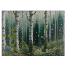 Enchanted Forest Woodland Cutting Board
