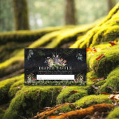 Enchanted Forest Woodland Luier Raffle Ticket Informatiekaartje