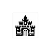 Enchanted Fortress Rubber Stamp Rubberstempel (Afrduk)