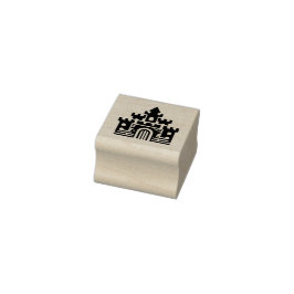 Enchanted Fortress Rubber Stamp Rubberstempel