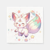 Enchanted Fox Baby shower Servet (Voorkant)