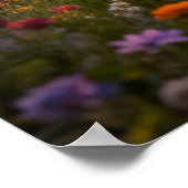 Enchanted Garden at Dawn Majestic Trees Poster (Hoek)