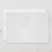 Enchanted Garden Bruids Douche Uitnodiging (Achterkant)