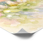 Enchanted Garden Butterflies & Florals Party Poster (Hoek)